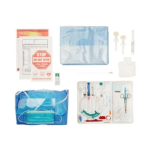 Centurion Multi-Med Central Venous Catheter Bundle - Multi-Med CVC Stock+ Catheter Bundle, 16G, 1 L, 20 cm - STCVC20