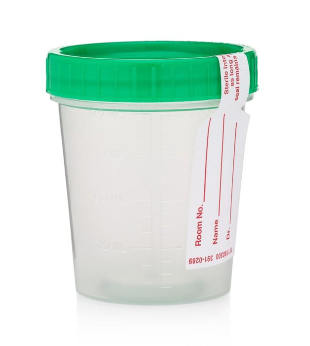 Screw Top Urine Specimen Container by Statlab Medical Products