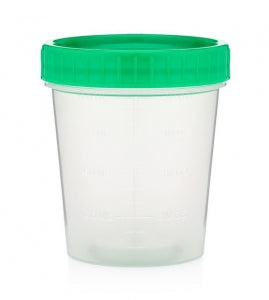 Statlab Medical Products Screw Top Urine Specimen Container - CUP, URINE, GRAD, SCREWTOP, NS, 4OZ, 500/CS - CT5019