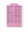 Statlab MedicalProduct Rear Tab Histo Embedding Cassette W/Lid - CASSETTE, HISTO, EMBED, W/LID, PINK, 1500/CS - EC304