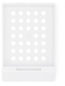 Statlab Medical Products Embedding Routine Cassettes w/o Lid - CASSETTE, EMBED, TAPE, NO LID, WHITE, 2000/CS - M480-2T