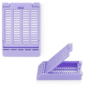 Statlab Medical Products Slim Embedding Cassettes Hinged Lid - CASSETTE, EMBED, SLIM, HINGED, TAPED, LILAC - M509-10T