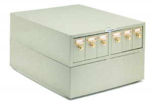 Statlab Medical Products Metal Slide and Block Storage System - CABINET, BLOCK, 14 DRAWER - MS-5100