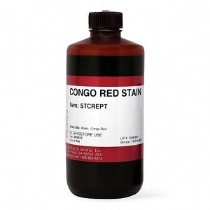 StatLab Congo Red Stain - STAIN, CONGO, RED, PINT - STCREPT