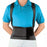 Scott Specialties Lumbar Support with Suspenders - Lumbar Support with Suspenders, Black, Size 2XL - 0152 BLA 2X