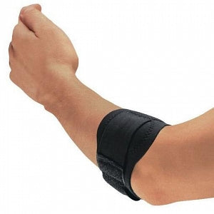 Scott Specialties Tennis Elbow Strap with Pad - Tennis Elbow Strap with Pad, Black, Size 2XL - 0610 BLA 2X