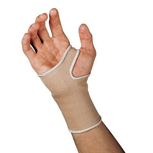 Scott Specialties Slip-On Wrist Compression Brace - Slip-On Wrist Compression Brace, Beige, Size L - 1361 BEI LG