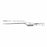 Valeant Pharmaceuticals Valeant Lucae Ear Dressing Forceps and Bausch and Lomb - Lucae Ear Dressing Forceps, Delicate, 2 mm x 16 mm, 72 mm Working Length, 145 mm Overall - N0900