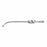 Bausch and Lomb Valeant Sinus Suction Tubes - Sinus Suction Tubes, Short Curve, Bulbous Tip, Thumb Plate and Cutoff, 3 mm Diameter, 9 cm Working Length, 14.6 cm Overall - N2907