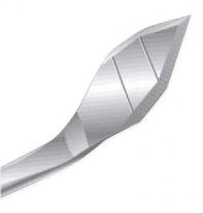 Surgical Specialties Sharpoint ClearTrap Trapezoid Knife - ClearTrap Trapezoid Sharpoint Corneal Knife, 1.2 mm - 75-1214