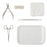 Centurion Centurion Toenail Kits - Toenail Kit with Chloraprep, Gauze, Forceps, Nail Splitter and Elevator - SUT18735