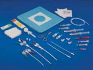 Covidien Mahurkar Protection & Safety Solution Trays - Mahurkar Catheter Tray, Triple-Lumen Catheter, CDC+CE, 12 Fr x 20 cm - 8888103003HP