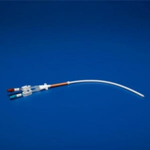 Medtronic USA Palindrome Chronic Dialysis Catheter - Palindrome Precision HSI-Heparin-Coated Chronic Dialysis Catheter, with Silver Ion Antimicrobial Sleeve, 28 cm Insertion L, 45 cm Overall L, in Sport Pack - 8888128459P