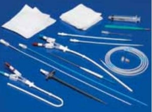 Covidien Palindrome H-Heparin Coated Dialysis Catheter Kits - Palindrome Kits, VT, 28 cm - 8888145045P