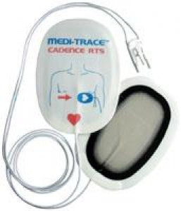 Cardinal Health Medi-Trace Cadence Adult Multifunction Defibrillation Electrodes - Adult Pre-Connect Radiotransparent Defibrillation Electrode for Philips - 22660PC