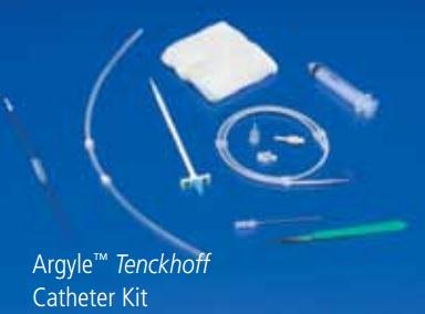 Argyle Curl / Tenckhoff Catheter Kits by Covidien