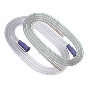 Cardinal Argyle Suction Tubing with Connectors - Female Connector Tubing, 3/16" x 1-1/2 ft. - 8888301507