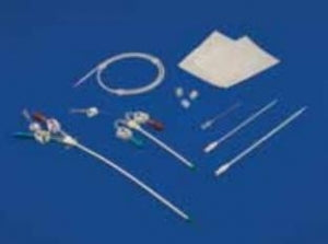 Medtronic Mahurkar Hemodialysis Catheters - Mahurkar High Pressure Triple Lumen Catheter Tray, Acute, 13 cm - 8888345603HP