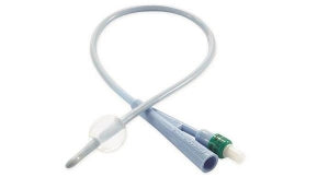 Cardinal Health 100% Silicone Foley Catheters - 2-Way Pediatric Dover Silicone Foley Catheter, 10 Fr, 3 cc - 8887603101