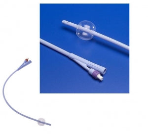 Cardinal Health 100% Silicone Foley Catheters - 2-Way Dover Silicone Foley Catheter, 22 Fr, 30 cc - 8887630229