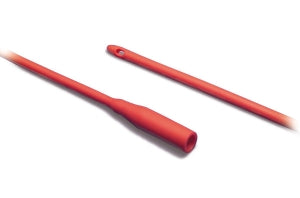 Cardinal Health Dover Foley Catheters - Dover Red Rubber Robinson Foley Catheter, Smooth Rounded Tip, Radiopaque, 12" L, 8 Fr. - 8887660085