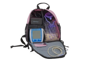 Cardinal Health Kangaroo Joey Feeding Pump Super Mini Backpack - Joey Pump Super Mini Backpack, Pink - 770029