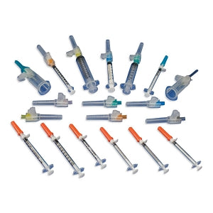 Cardinal Health Magellan Insulin Safety Syringe - Magellan 1 mL Safety Insulin Syringe with 29G x 1/2" Needle - 8881892910