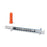 Cardinal Health Magellan Insulin Safety Syringe - Magellan 1 mL Safety Insulin Syringe with 30G x 5/16" Needle - 8881893010