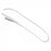 Medtronic Argyle Curl Cath Peritoneal Dialysis Catheter - Oreopoulos-Zellerman Missouri Tenckhoff Catheter, 1 Bead, 2 Disks, 2 Cuffs, 41 cm - 8888411009