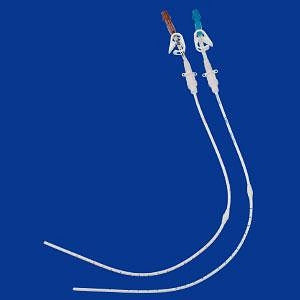 Covidien Tandem-Cath Dual Lumen Catheter - Tandem-Cath Dual-Lumen Catheter Kit, Side Holes, Arterial Tip to Cuff 19 cm / Venous Tip to Cuff 22 cm - 8888219226