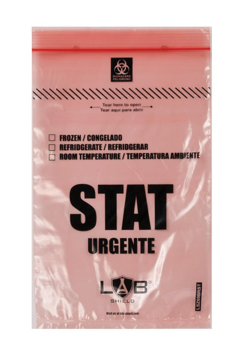 STAT Zipper Specimen Bags by Uniflex