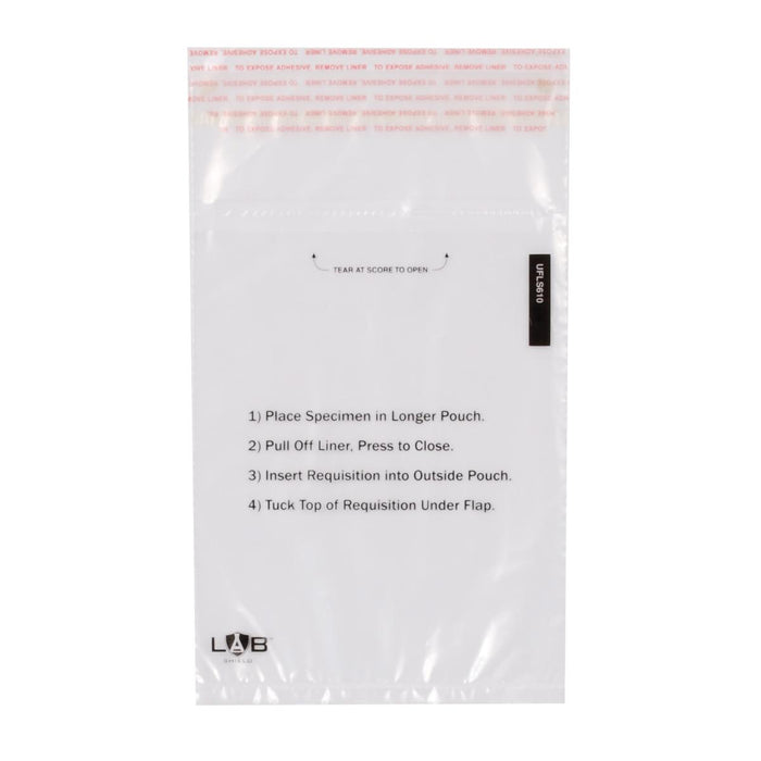 Unprinted Specimen Bags by Uniflex