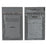 Uniflex Tamper-Evident Patient Valuable Bags - BAG, PATIENT VALUBLS, 9X12, GREY, 2.5MIL - UFPVE912