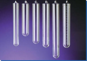 Stockwell 16 mm Test Tubes - Multipurpose Test Tube, Polystyrene, 16 mm x 100 mm - 8583