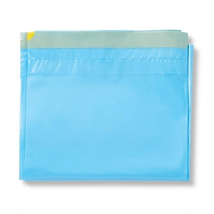 Medline Drawstring / Drawtape Container Liners - Draw Tape Bag, Blue, 40" x 40", 2 Mil - SYP40402LB