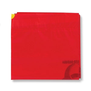 Medline Drawstring / Drawtape Container Liners - Draw Tape Bag, Red, 40" x 40", 2 Mil, Biohazard - SYP40402RD