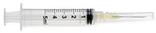 Medline Standard Hypodermic Syringes with Needle