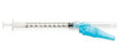 Medline Medline Safety Syringes with Needle - 1 mL Syringe with 23G x 1" Safety Needle - SYRS101235F