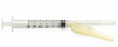 Medline Medline Safety Syringes with Needle - 3 mL Syringe with 20G x 1" Safety Needle - SYRS103205