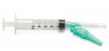 Medline Medline Safety Syringes with Needle - 5 mL Syringe with 21G x 1" Safety Needle - SYRS105215