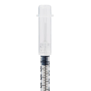 Medline Medline Insulin Safety Syringes - Safety Insulin Syringe with Needle, 1 mL, 29G x 0.5" - SYRSI101292