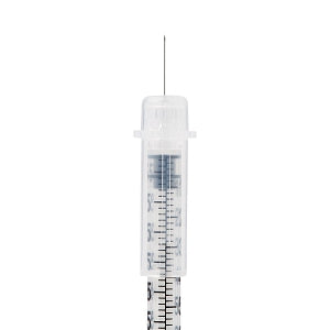 Medline Medline Insulin Safety Syringes - Safety Insulin Syringe with Needle, 1 mL, 29G x 0.5" - SYRSI101292