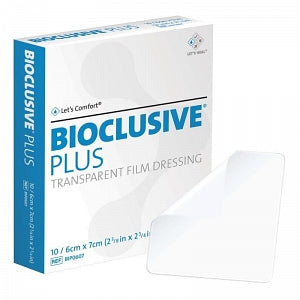 Acelity BIOCLUSIVE Transparent Wound Dressing - BIOCLUSIVE Plus Wound Dressing, 2-3/8" x 2-3/4" - BIP0607