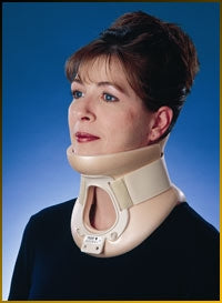 Corflex Inc Rigid Cervical Tracheotomy Collars - Rigid Philadelphia Cervical Collar with Trachea, 3-1/4", Size L - 19-4133-000