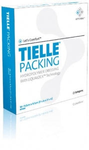 Acelity Tielle Hydropolymer Foam Dressings - Tielle Packing Dressing, 3.75" x 3.75" - MT2450