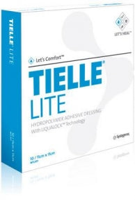 Acelity Tielle Hydropolymer Foam Dressings - Tielle Lite Dressing, 4.25" x 4.25" - MTL301EN