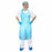 Safety Zone Disposable Blue Aprons - Disposable Polyethylene Apron, 1.25 Mil, 28" X 46 ", Blue - DAP1.25-28X46BL