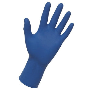 Safety Zone Blue 12" Powder Free Latex Glove - 13 Mil 12" Latex Exam Gloves, Blue, Size 2XL - GREL-2X-5M-P