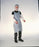 Safety Zone Disposable Blue Aprons - Disposable Polyethylene Apron, 1.25 Mil, 28" X 46 ", White - DAP1.25-28X46