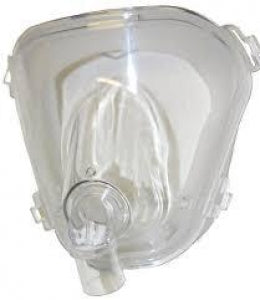 Pulmodyne BiTrac Face Shields s - BiTrac MaxShield NIV Mask for Bilevel / CPAP with Anti-Asphyxia Elbow, Adult Large - 313-9052